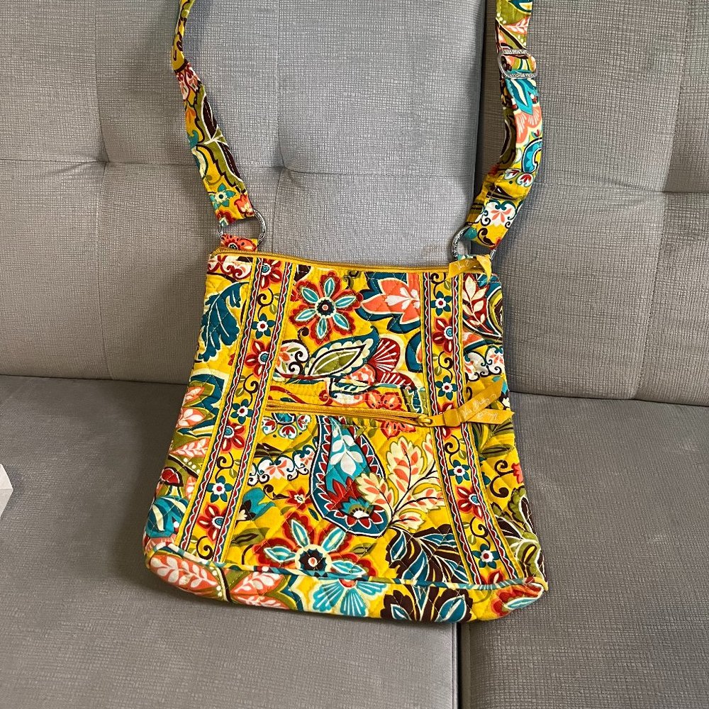 Bright Yellow Crossbody Vera Bradley Purse